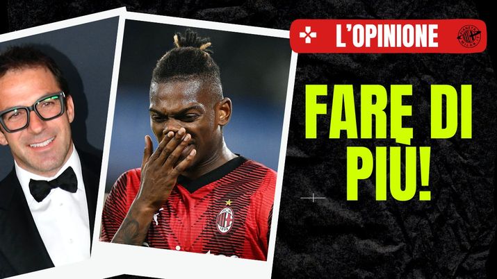 Alessandro Del Piero ha parlato di Rafael Leao (attaccante AC Milan) al termine di Napoli-Milan 2-2 (Serie A 2023-2024) | News (Getty Images) Napoli-Milan 2-2 Serie A 2023-2024 Del Piero Leao