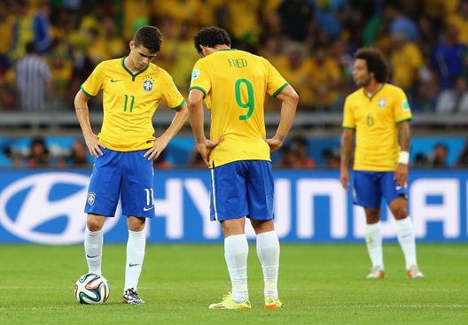 Il Brasile durante il Mineirazo (Foto di Martin Rose/Getty Images) Mondiale per Club: Porto-Palmeiras è anche lo scontro tra Portogallo e Brasile- immagine 3