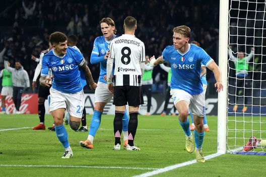 Rasmus Hojlund esulta per il gol decisivo contro la Juve nel match d'andata