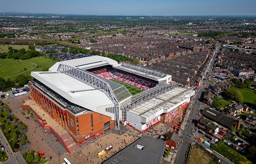 LIVERPOOL, ENGLAND - L'Anfield Stadium. (Photo by Christopher Furlong/Getty Images) Chelsea-Liverpool, scontro tra titani e storici impianti: Stamford-Anfield- immagine 5