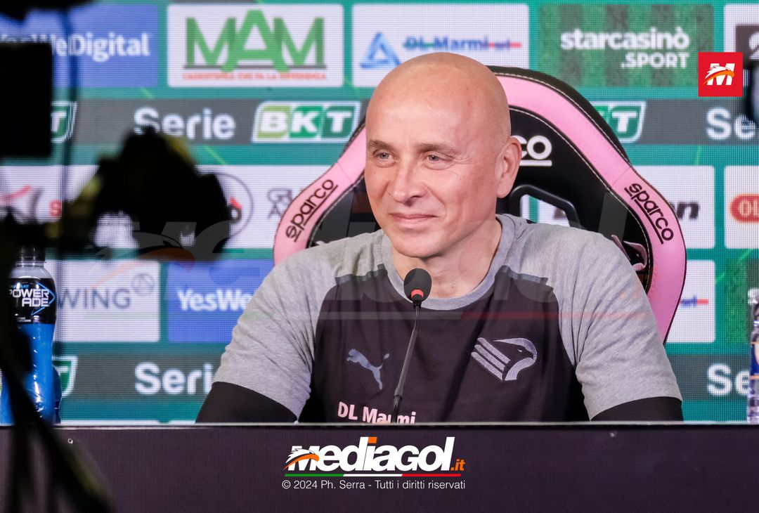 FOTO PALERMO, verso il Como: Corini in sala stampa (GALLERY) - immagine 12