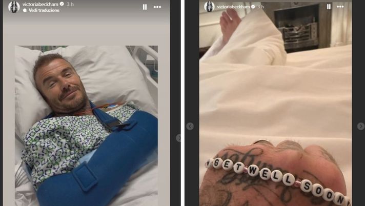 Beckham in ospedale, Victoria posta la foto. Ecco cosa è accaduto - immagine 1