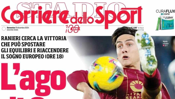 PRIMA PAGINA CORRIERE DELLO SPORT OGGI: “Juve flop, Neres vola” - immagine 1