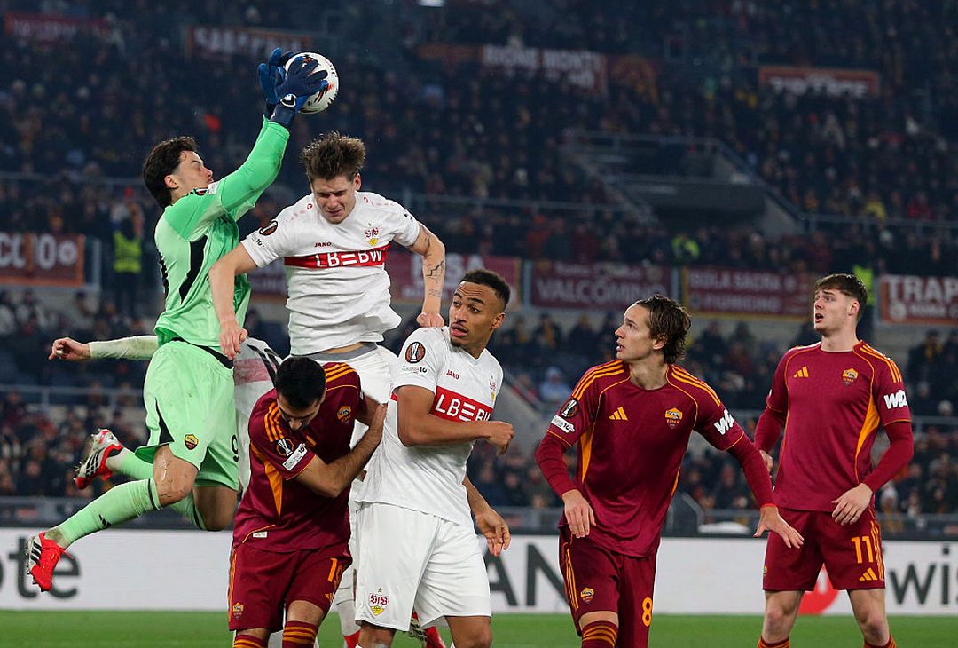 Roma-Stoccarda 2-0 FOTO GALLERY - immagine 50