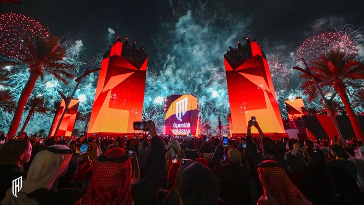 Festa dell’Al Qadsiah FC, un regista padovano ha creato lo spettacolo-monstre - immagine 1