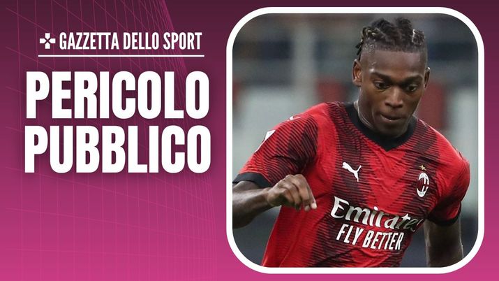Rafael Leao (attaccante AC Milan) sarà grande protagonista in Napoli-Milan (Serie A 2023-2024) | News (Getty Images) Napoli-Milan Serie A 2023-2024 Leao