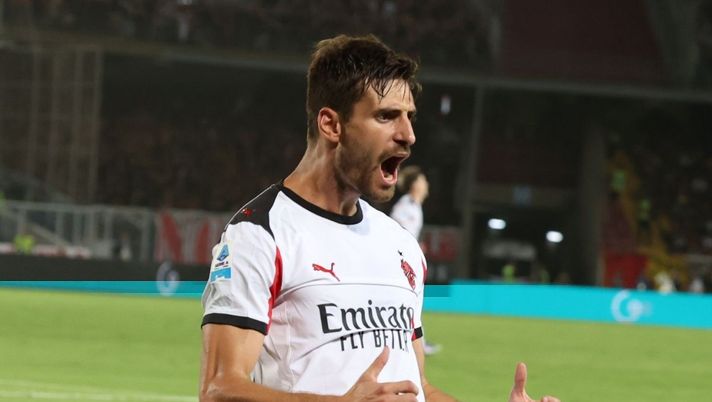 Lecce-Milan, Gabbia su Instagram: 'Vittoria e clean sheet'