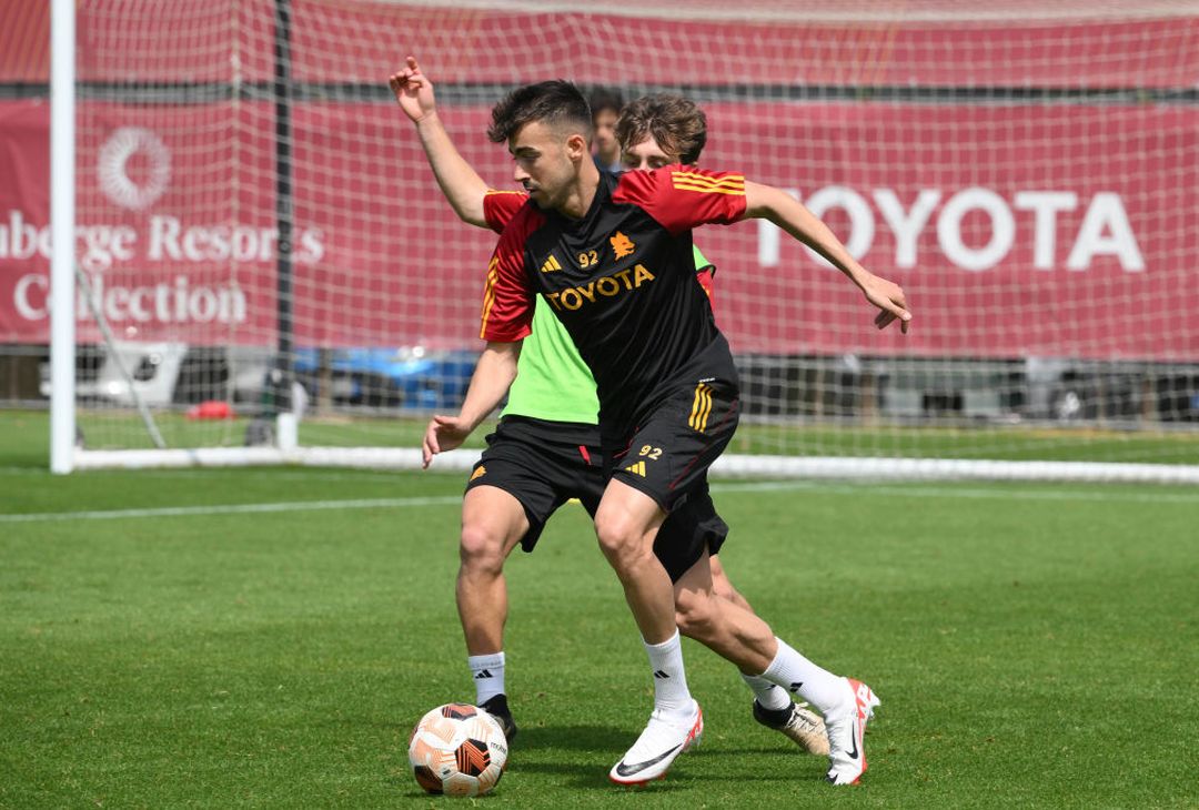 Roma, allenamento a Trigoria in vista del Milan: c’è Azmoun – FOTO GALLERY - immagine 6
