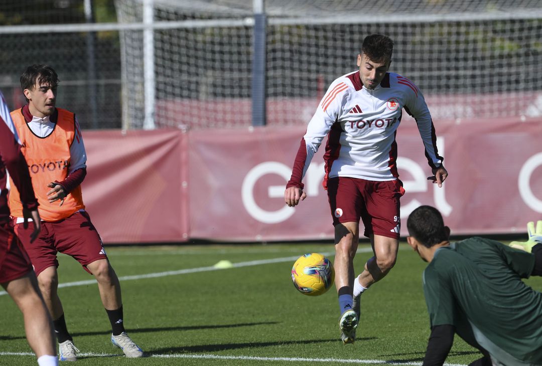 Trigoria, terzo allenamento di Ranieri sotto gli occhi di Tommasi – FOTO GALLERY - immagine 15