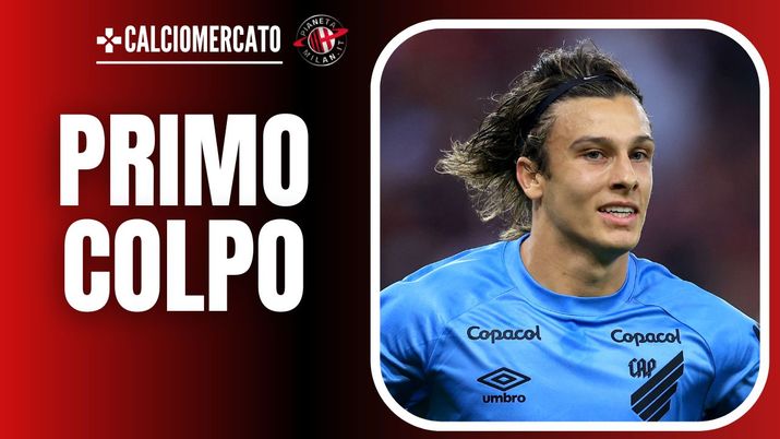 Agustin Canobbio, calciatore dell'Atletico Paranaense, obiettivo di calciomercato del Milan (getty images)