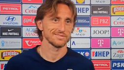 Il giornalista gli nomina il Milan, Modric reagisce così | VIDEO