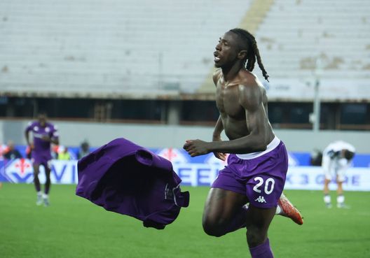 GERMOGLI PH: 10 NOVEMBRE 2024FIRENZE STADIO ARTEMIO FRANCHI CAMPIONATO SERIE A FIORENTINA VS VERONA NELLA FOTO GOL ESULTANZA KEAN Kean al fianco di Batistuta, Toni e Baggio: Firenze sogna in grande- immagine 2