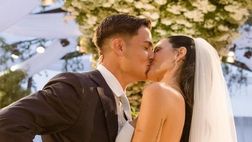 Dybala e Oriana oggi sposi in Argentina: la prima foto da marito e moglie