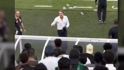 Mancini, brutto gesto: litiga con i tifosi arabi dopo l’ultima partita