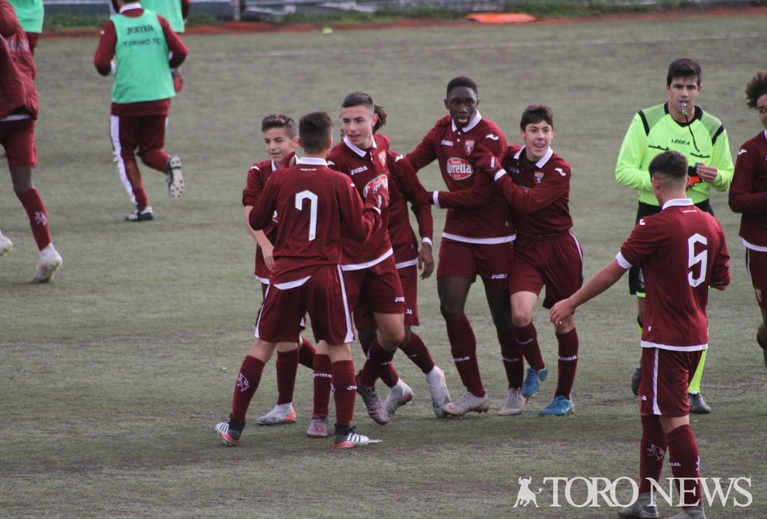 Esultanza al gol di Ceica Torino Under 15