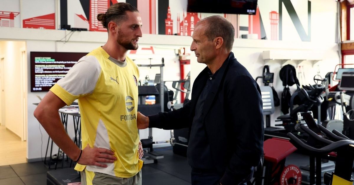 Milan, Allegri pazzo di Rabiot. Le parole del francese: “Sono pronto”