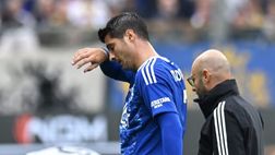 Morata: “Infortunio? Che frustrazione, mi riprenderò lavorando”. I tempi di recupero