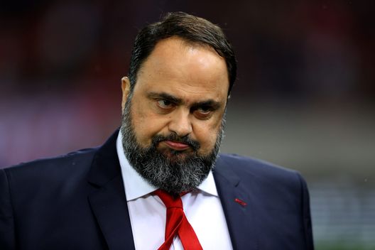 Evangelos Marinakis. (Foto di Richard Heathcote/Getty Images) Nottingham Forest-Chelsea, due proprietà agli antipodi a confronto- immagine 5