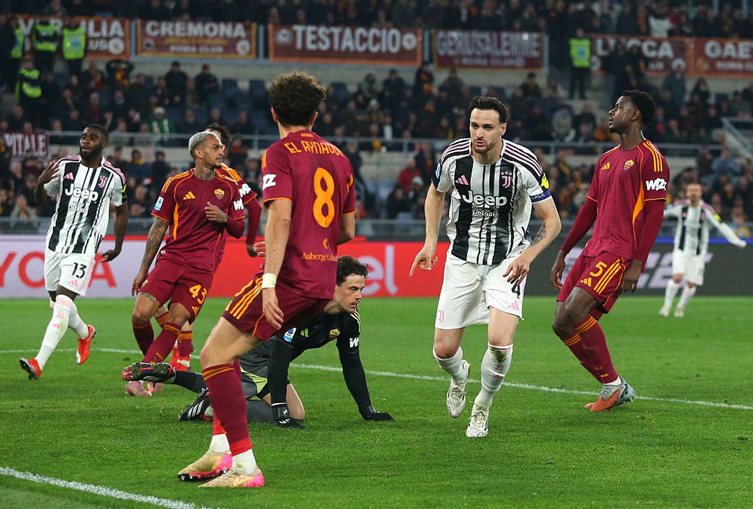 Roma-Juve 3-3 FOTO GALLERY - immagine 74