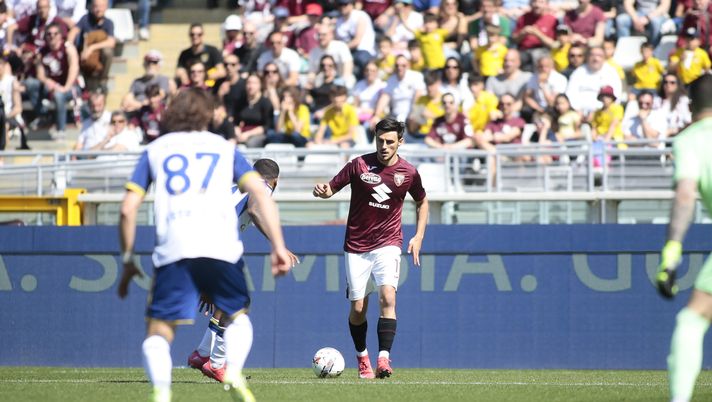 Eljif Elmas of Torino FC during the Italian Serie A 2024/25 season, football match between Torino FC and Hellas Verona on 06b April 2025 at studio Olimpico Grande Torino, Turin, Italy. Photo Nderim Kaceli Toro News Award 24/25: plebiscito per Elmas, a seguire Maripan e Vlasic - immagine 1