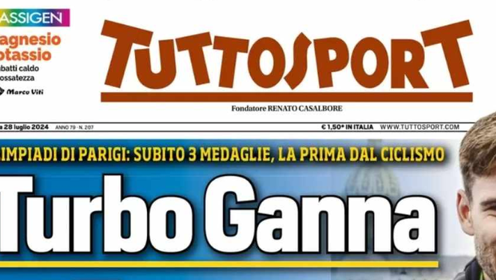 PRIMA PAGINA TUTTOSPORT OGGI: “Berrettini, 10 e lode! Un’Italia mai vista” - immagine 1