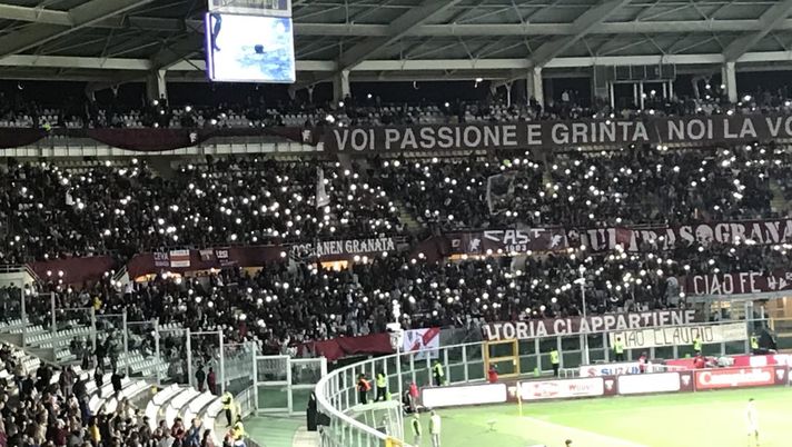 Torino-Lazio, emozioni nell’intervallo: i Sensounico omaggiano il Grande Torino - immagine 1