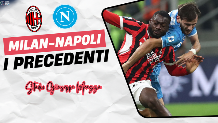 milan napoli precedenti