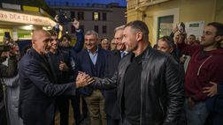 Abbraccio Spalletti-Totti: pace fatta