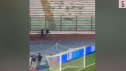 VIDEO / Incidenti Casertana-Foggia, immagini shock