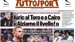 LA PRIMA PAGINA di TUTTOSPORT: “Rrahmani urlo Napoli, ma è furia Salernitana”