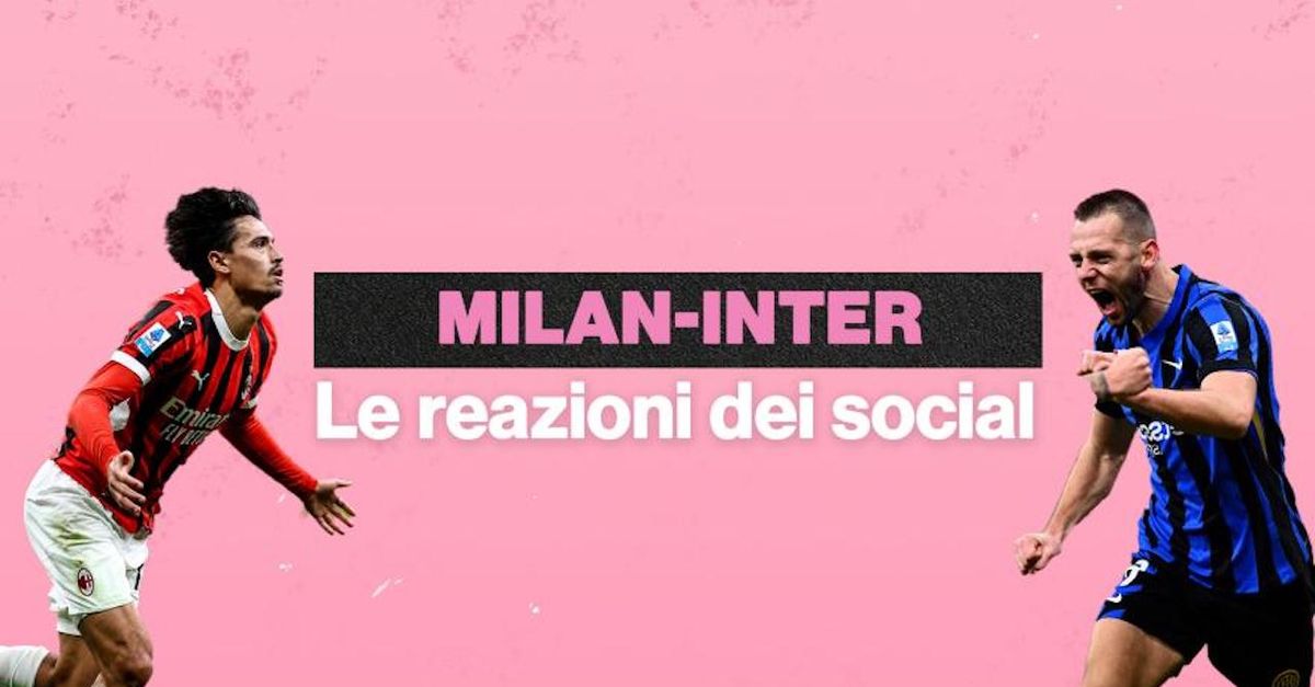 Derby Milan Inter 1 1, ecco le reazioni social dei tifosi | VIDEO