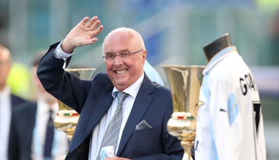 Sven-Goran Eriksson è sempre positivo: 'Non lamentatevi, sorridete'