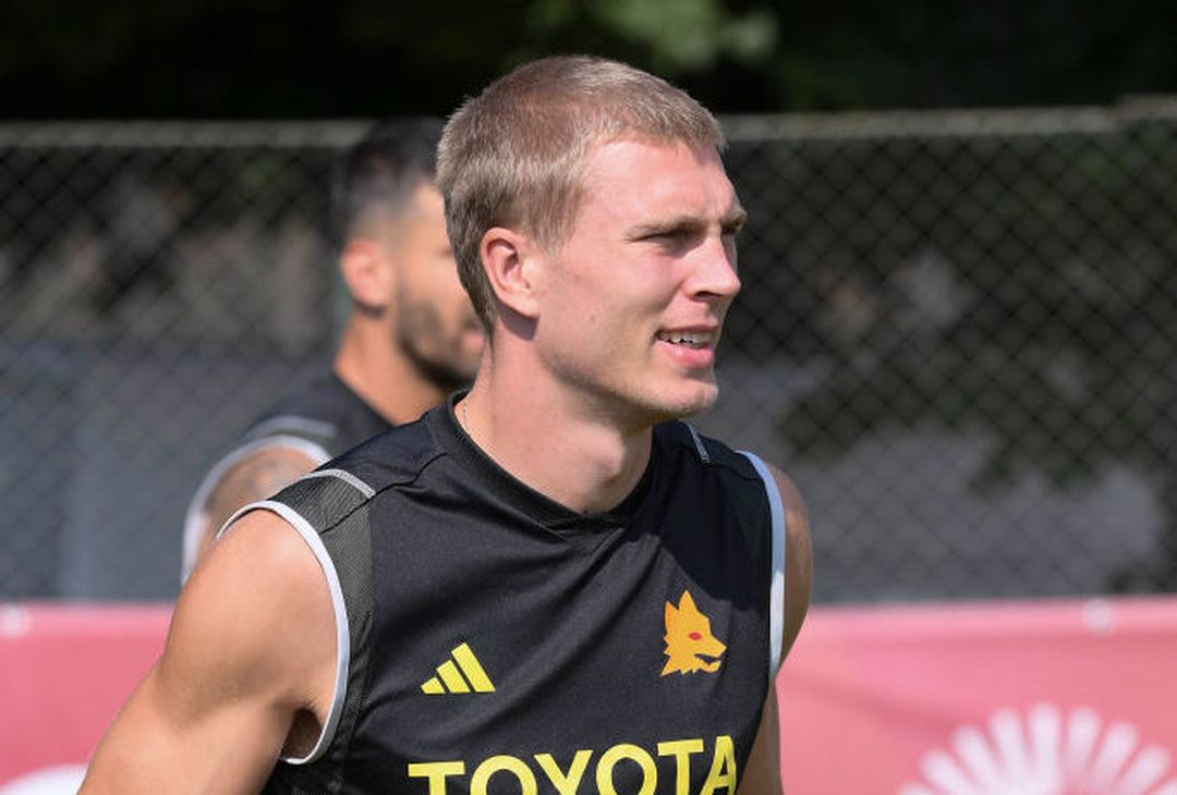 Roma, rifinitura prima della partenza per Cagliari – FOTO GALLERY - immagine 12