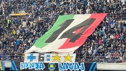 Inter-Torino, sugli spalti spunta lo scudetto del 2006. “14+6”
