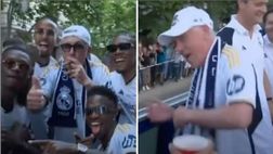 Champions League al Real Madrid, la festa sfrenata di Ancelotti | VIDEO