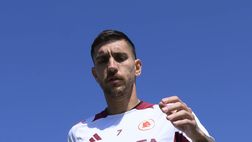 Trigoria, l’allenamento a due giorni dal derby: ok Pellegrini e Rensch