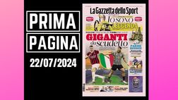 Prima pagina Gazzetta dello Sport: “Pavlovic-Milan, Todibo-Juventus”