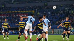 Lazio-Parma finisce 2-2. Il Cagliari vince a Verona e vede la salvezza