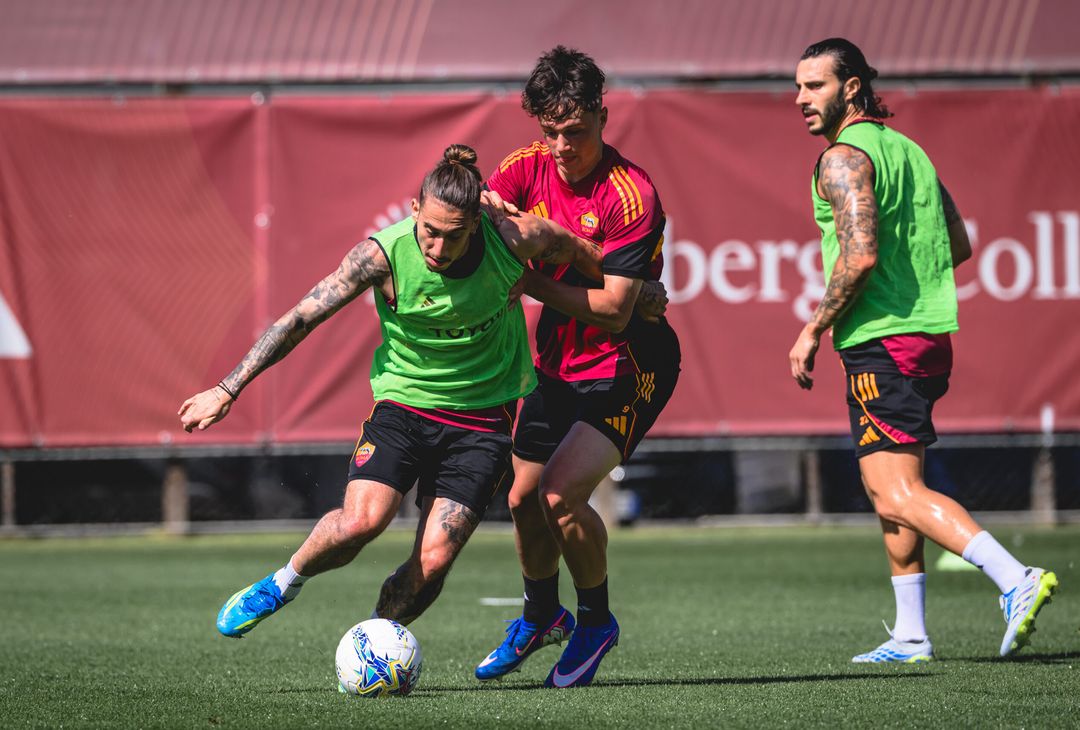 Trigoria, la ripresa degli allenamenti a -5 da Roma-Fiorentina – FOTO GALLERY - immagine 9