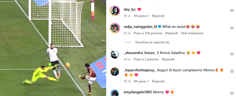 La Roma celebra Salah con la magia contro il Palermo. Ecco il commento di Nainggolan- immagine 2