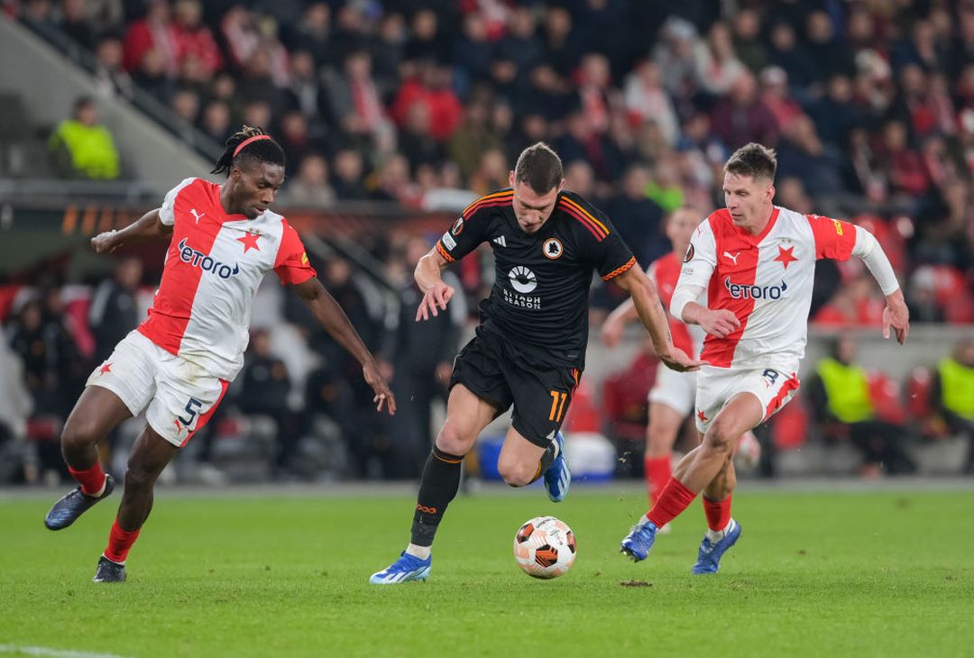 Slavia Praga-Roma 2-0 – FOTO GALLERY - immagine 50