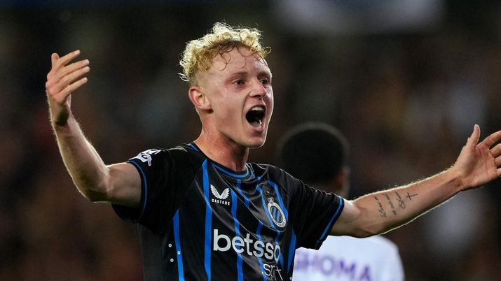 Seys-Milan, contatti avviati: il talento del Bruges è la priorità di Tare per il 2026. News obiettivi calciomercato AC Milan (Foto Getty Images Joaquin Seys in azione con il Bruges, obiettivo di mercato del Milan di Tare