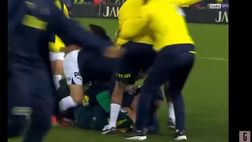 VIDEO / Mourinho, che figuraccia! La sua scivolata è tutta da ridere