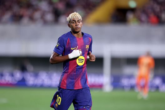 Kobe, Giappone - 27 luglio 2025: Lamine Yamal durante la partita contro il Vissel Kobe. (Foto di Paul Miller/Getty Images) Barcellona, ufficiale l’accordo sinergico con la Repubblica Democratica del Congo- immagine 3