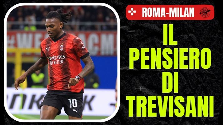 Leao AC Milan AS Roma Milan-Roma 0-1 Europa League 2023-2024
