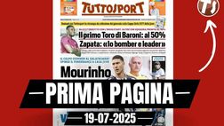 Prima pagina Tuttosport: “Fenerbahçe, Mourinho riprova per Vlahovic”