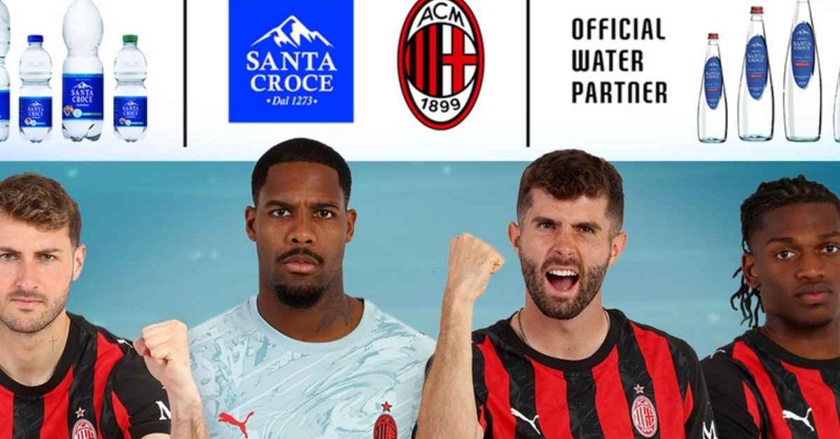 Milan e Acqua Santa Croce, nuova partnership: il comunicato ufficiale Milan e Acqua Santa Croce, nuova partnership: il comunicato ufficiale