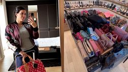 VIDEO / Wanda torna a Milano e apre le porte della sua incredibile collezione di borse e scarpe