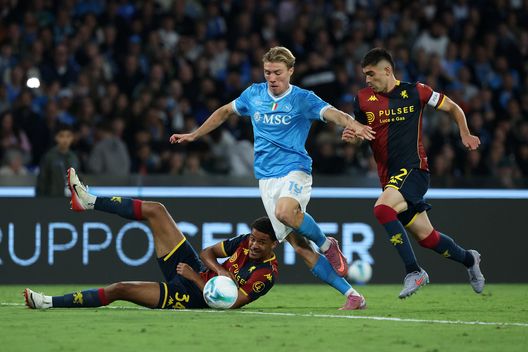 Rasmus Hojlund, attaccante del Napoli (Foto di Francesco Pecoraro/Getty Images) Cercasi bomber: in Serie A i centrocampisti e gli esterni stanno segnando più degli attaccanti- immagine 5