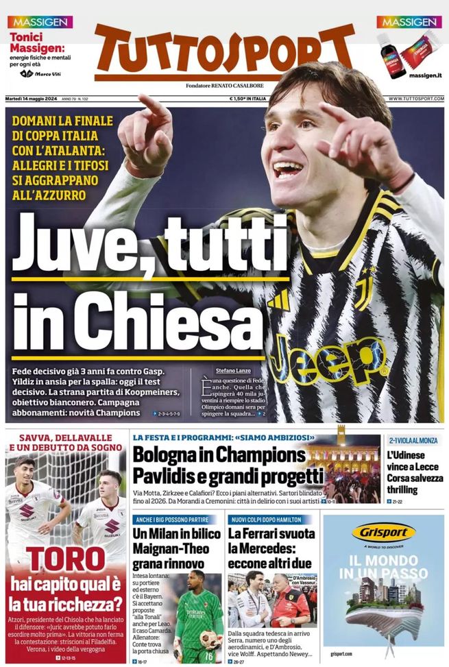 EDICOLA TS – Un Milan in bilico: Maignan-Theo, grana rinnovo - immagine 1